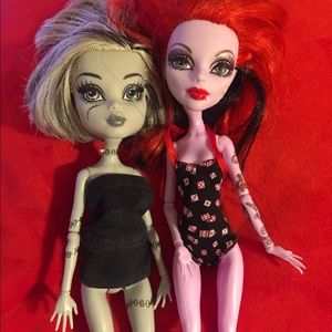 Monster High dolls Bundle lot